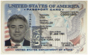 Passport Card Front 